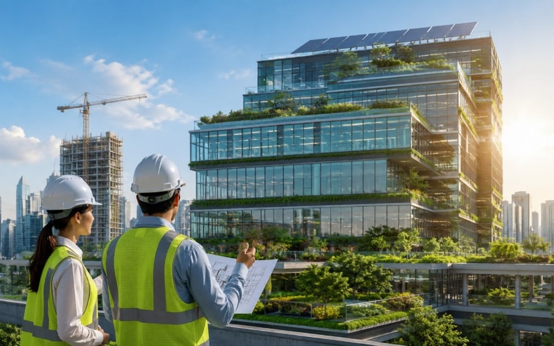 綠色建築認證趨嚴：BEAM Plus 新標準對承建商意味著什麼